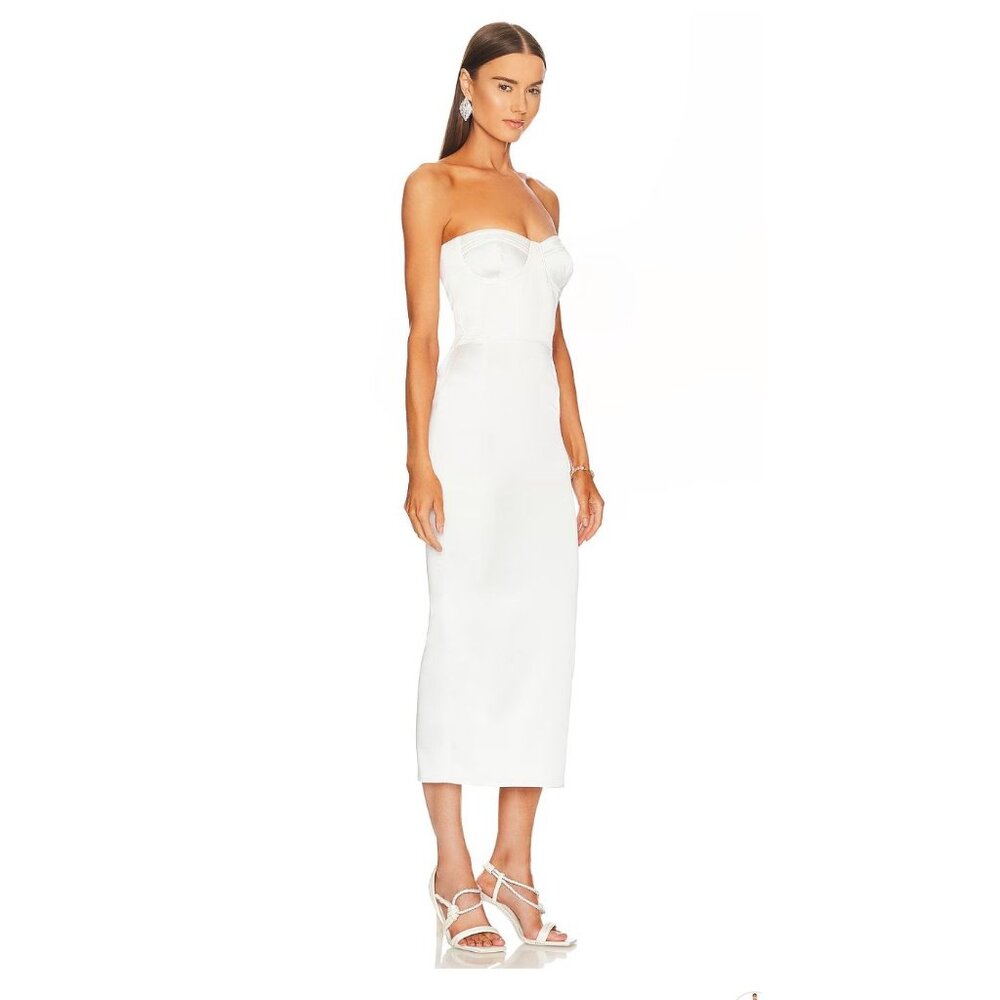 The New Arrivals by Ilkyaz Ozel - Sylvia Dress in Flat White  NWOT - Size XL